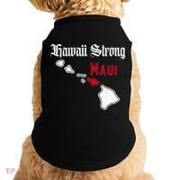 Maui Hawaii Strong Hawaii Doggie Tank thumb 0