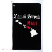 Maui Hawaii Strong Hawaii Golf Towel thumb 0