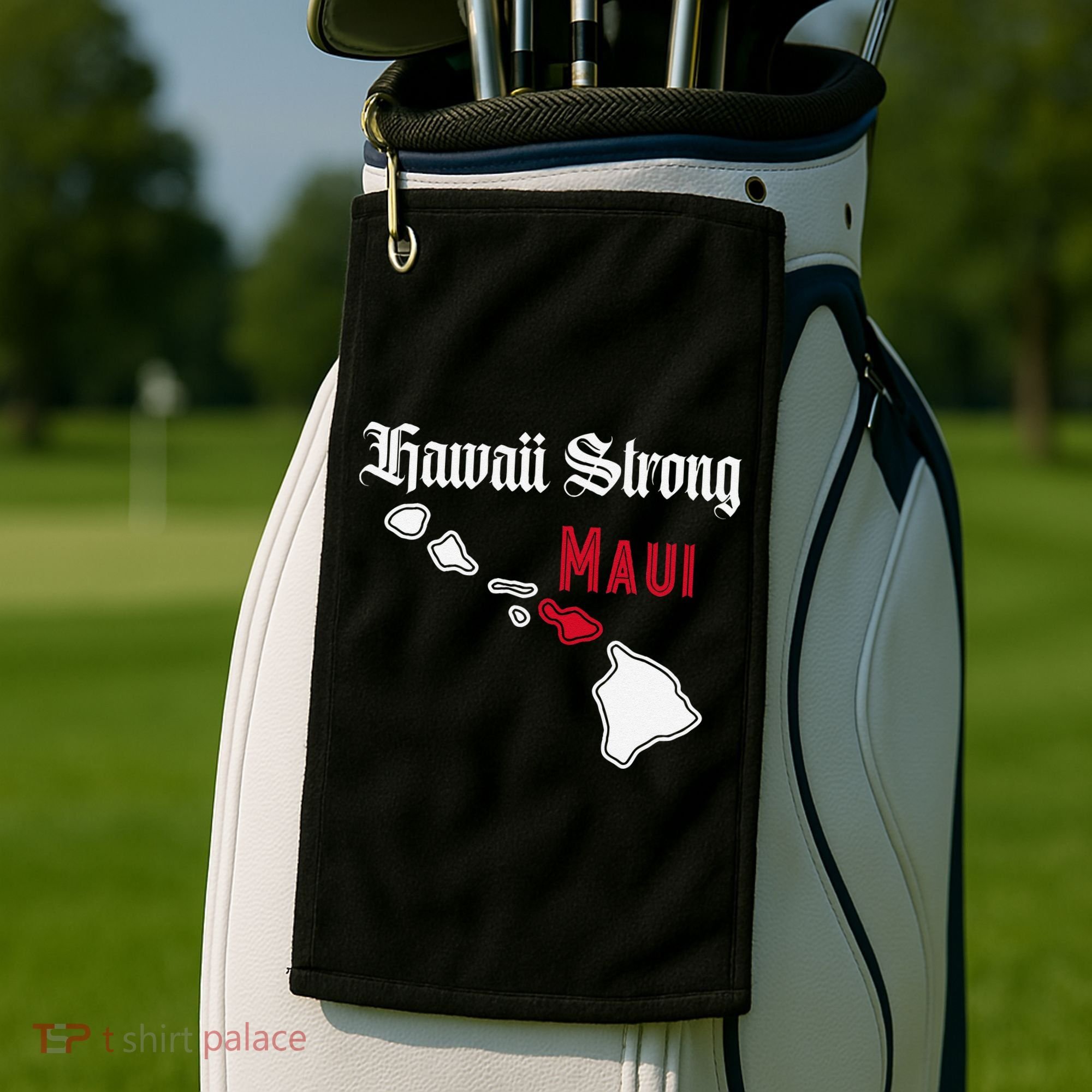 Maui Hawaii Strong Hawaii Golf Towel