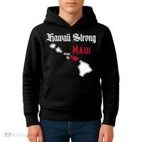 Maui Hawaii Strong Hawaii Kids Hoodie thumb 4