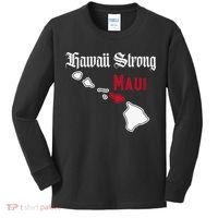 Maui Hawaii Strong Hawaii Kids Long Sleeve Shirt thumb 0