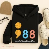 Mental Health Semicolon 98 Depression Awareness Hoodie thumb 4