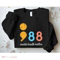 Mental Health Semicolon 98 Depression Awareness Sweatshirt thumb 2