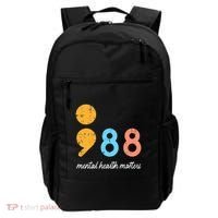 Mental Health Semicolon 98 Depression Awareness Backpack thumb 0