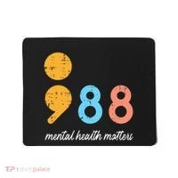 Mental Health Semicolon 98 Depression Awareness Mousepad thumb 0