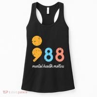 Mental Health Semicolon 98 Depression Awareness Women's Tank Top thumb 0