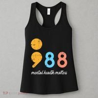 Mental Health Semicolon 98 Depression Awareness Women's Tank Top thumb 3