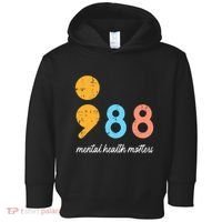 Mental Health Semicolon 98 Depression Awareness Toddler Hoodie thumb 0
