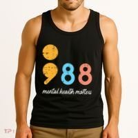 Mental Health Semicolon 98 Depression Awareness Tank Top thumb 3
