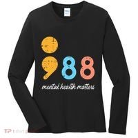 Mental Health Semicolon 98 Depression Awareness Women's Long Sleeve Shirt thumb 0