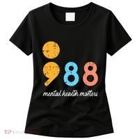Mental Health Semicolon 98 Depression Awareness Women's T-Shirt thumb 0