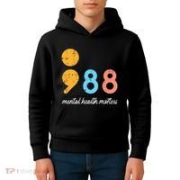 Mental Health Semicolon 98 Depression Awareness Kids Hoodie thumb 4