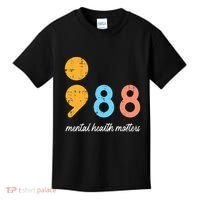 Mental Health Semicolon 98 Depression Awareness Kids T-Shirt thumb 0