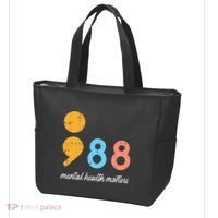 Mental Health Semicolon 98 Depression Awareness Tote Bag thumb 3
