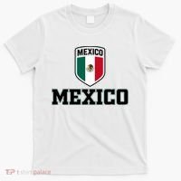 Mexico Heritage Shield Crest Soccer Fan T-Shirt thumb 0