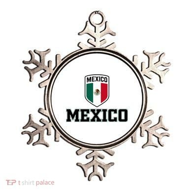 Mexico Heritage Shield Crest Soccer Fan Ornament