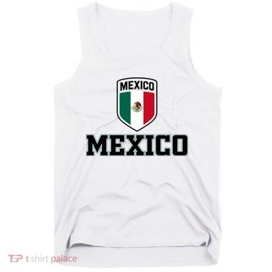 Mexico Heritage Shield Crest Soccer Fan Tank Top