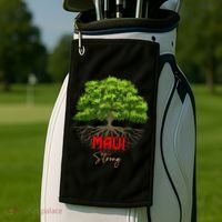 Maui Hawaii Strong Golf Towel thumb 2