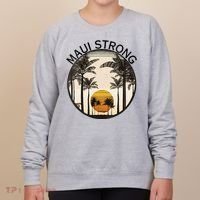 Maui Hawaii Strong Pray For Maui Pray For Lahaina Hawaii Women's Sweatshirt thumb 0