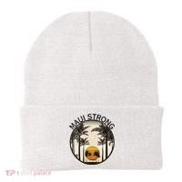 Maui Hawaii Strong Pray For Maui Pray For Lahaina Hawaii Beanie thumb 0