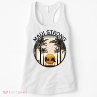 Maui Hawaii Strong Pray For Maui Pray For Lahaina Hawaii Women's Tank Top thumb 0