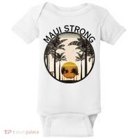 Maui Hawaii Strong Pray For Maui Pray For Lahaina Hawaii Baby Bodysuit thumb 0