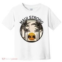 Maui Hawaii Strong Pray For Maui Pray For Lahaina Hawaii Toddler T-Shirt thumb 0