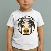 Maui Hawaii Strong Pray For Maui Pray For Lahaina Hawaii Toddler T-Shirt thumb 2