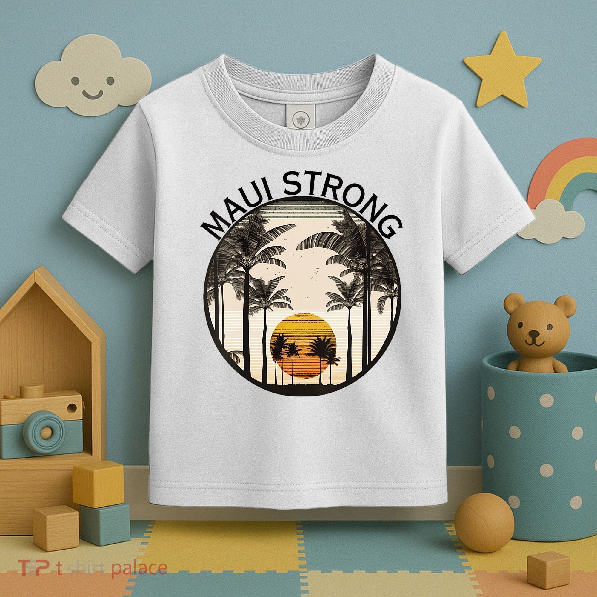 Maui Hawaii Strong Pray For Maui Pray For Lahaina Hawaii Toddler T-Shirt