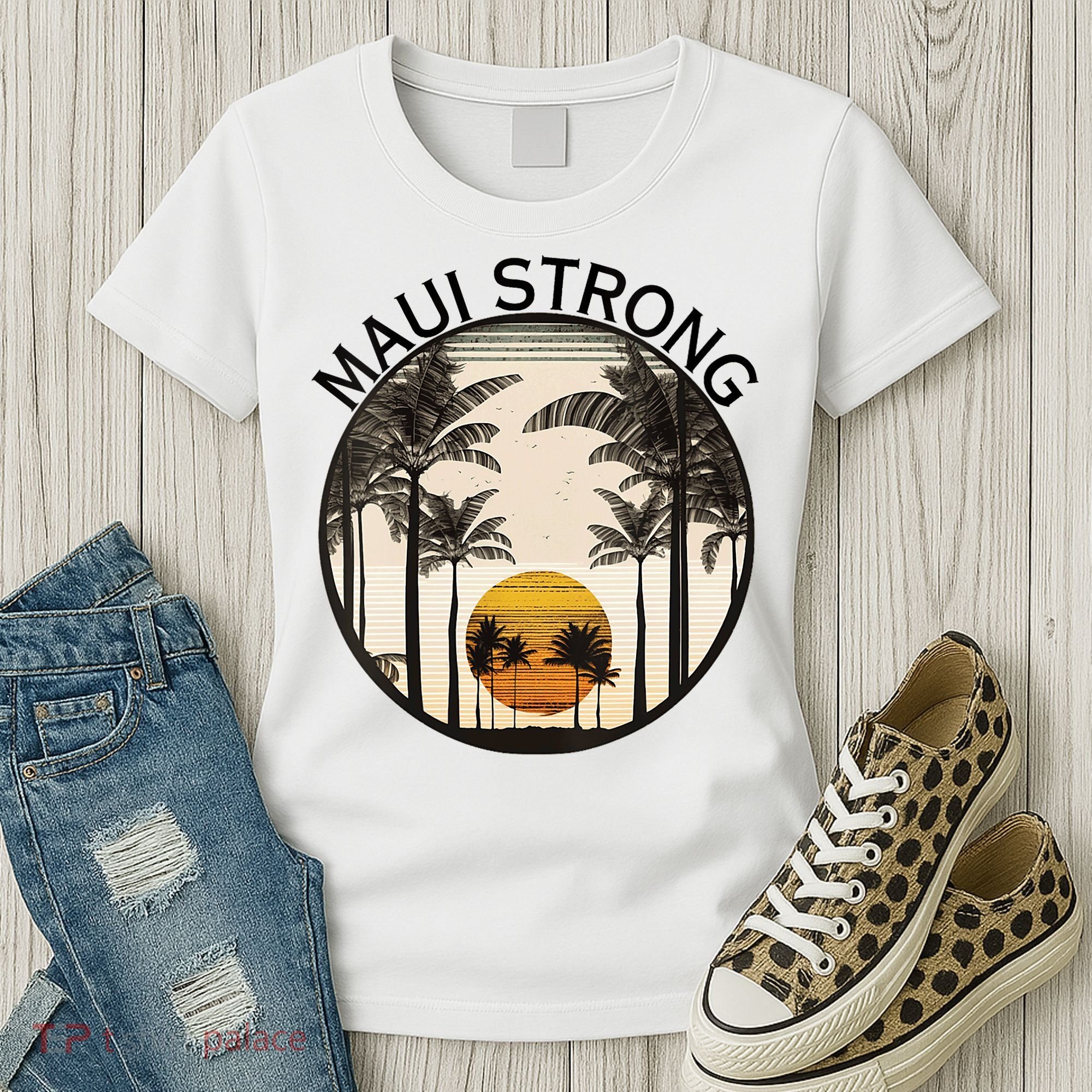 Maui Hawaii Strong Pray For Maui Pray For Lahaina Hawaii Women's T-Shirt