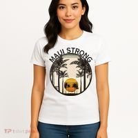 Maui Hawaii Strong Pray For Maui Pray For Lahaina Hawaii Women's T-Shirt thumb 4