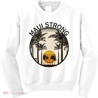Maui Hawaii Strong Pray For Maui Pray For Lahaina Hawaii Kids Sweatshirt thumb 0