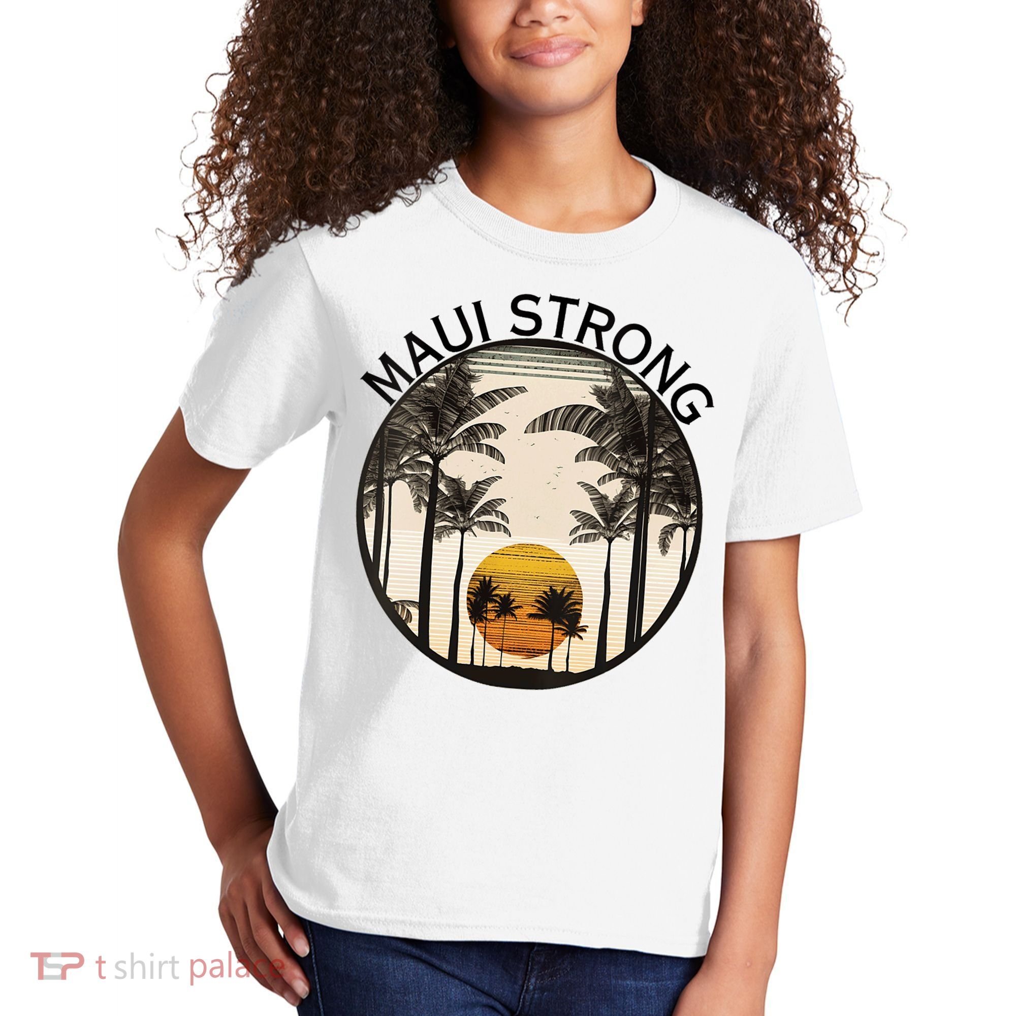 Maui Hawaii Strong Pray For Maui Pray For Lahaina Hawaii Kids T-Shirt