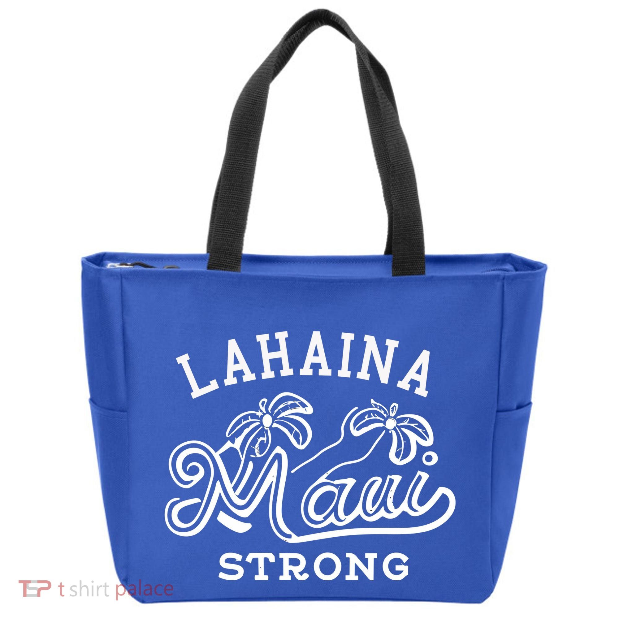Maui Hawaii Shoreline Supportive Golden Maui Strong Lahaina Banyan Tree Tote Bag
