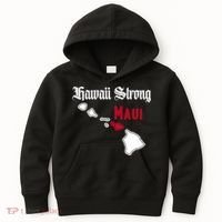 Maui Hawaii Strong Hawaii Stay With Maui Hawaii Kids Hoodie thumb 0
