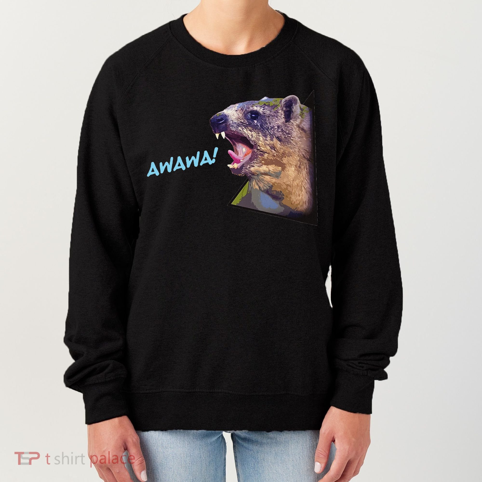 Mama Hyrax Screaming Mom Hyrax Women's Sweatshirt