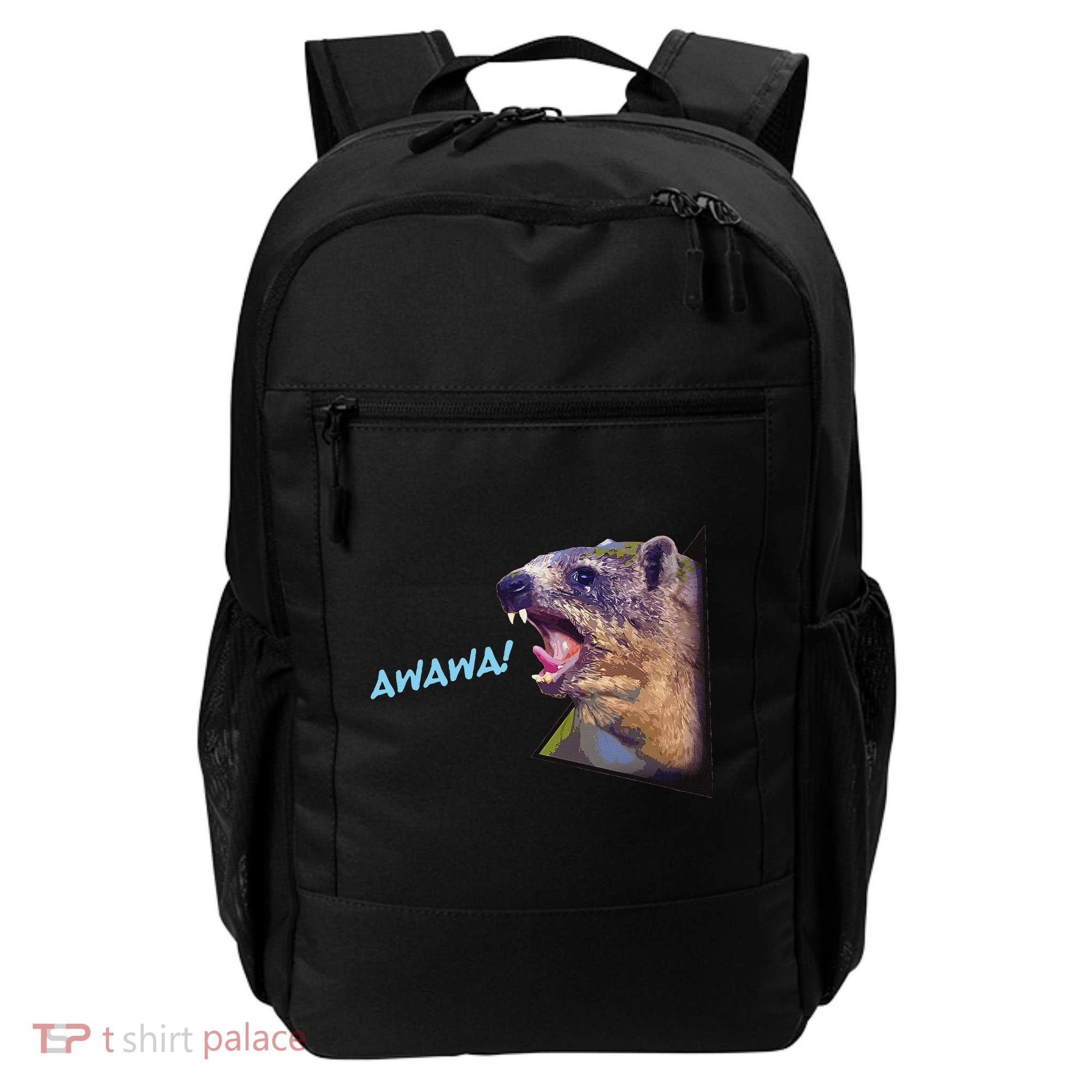 Mama Hyrax Screaming Mom Hyrax Backpack