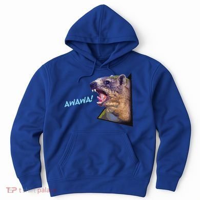 Mama Hyrax Screaming Mom Hyrax Hoodie