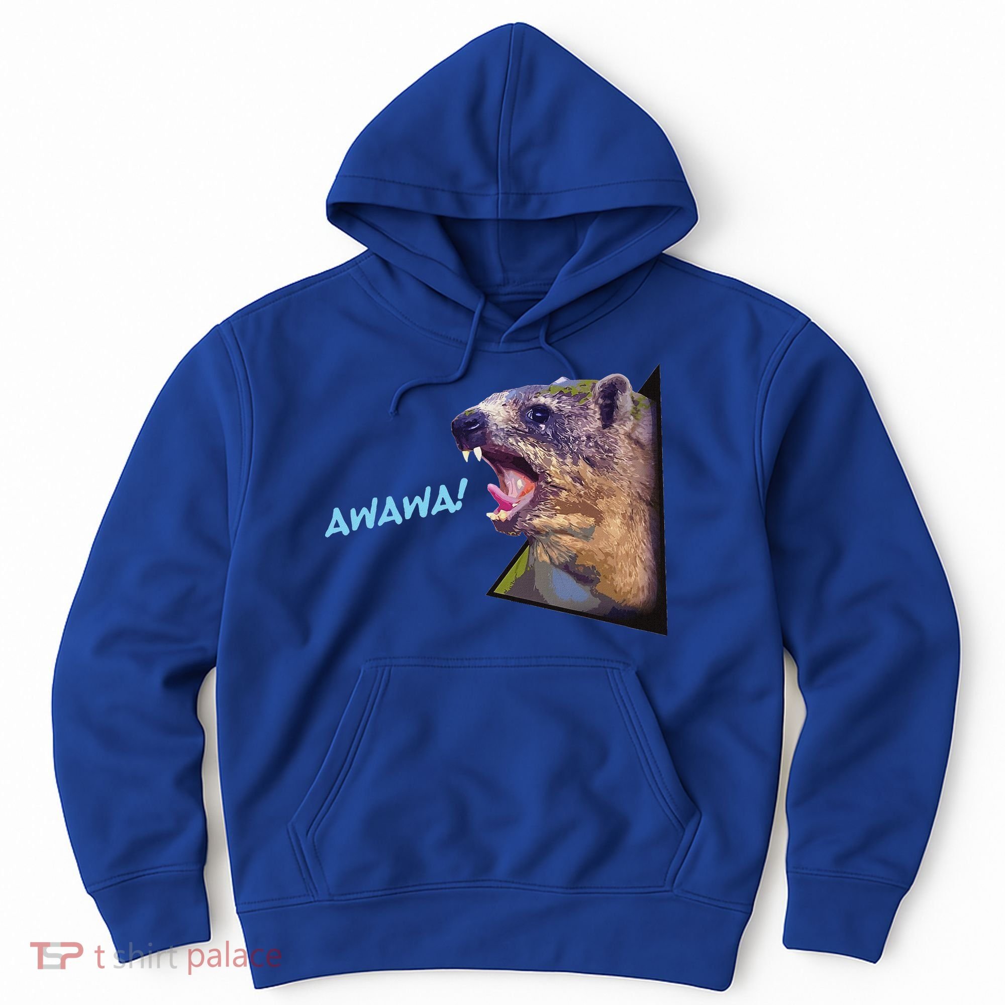 Mama Hyrax Screaming Mom Hyrax Hoodie