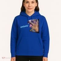 Mama Hyrax Screaming Mom Hyrax Hoodie thumb 5