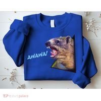 Mama Hyrax Screaming Mom Hyrax Sweatshirt thumb 2
