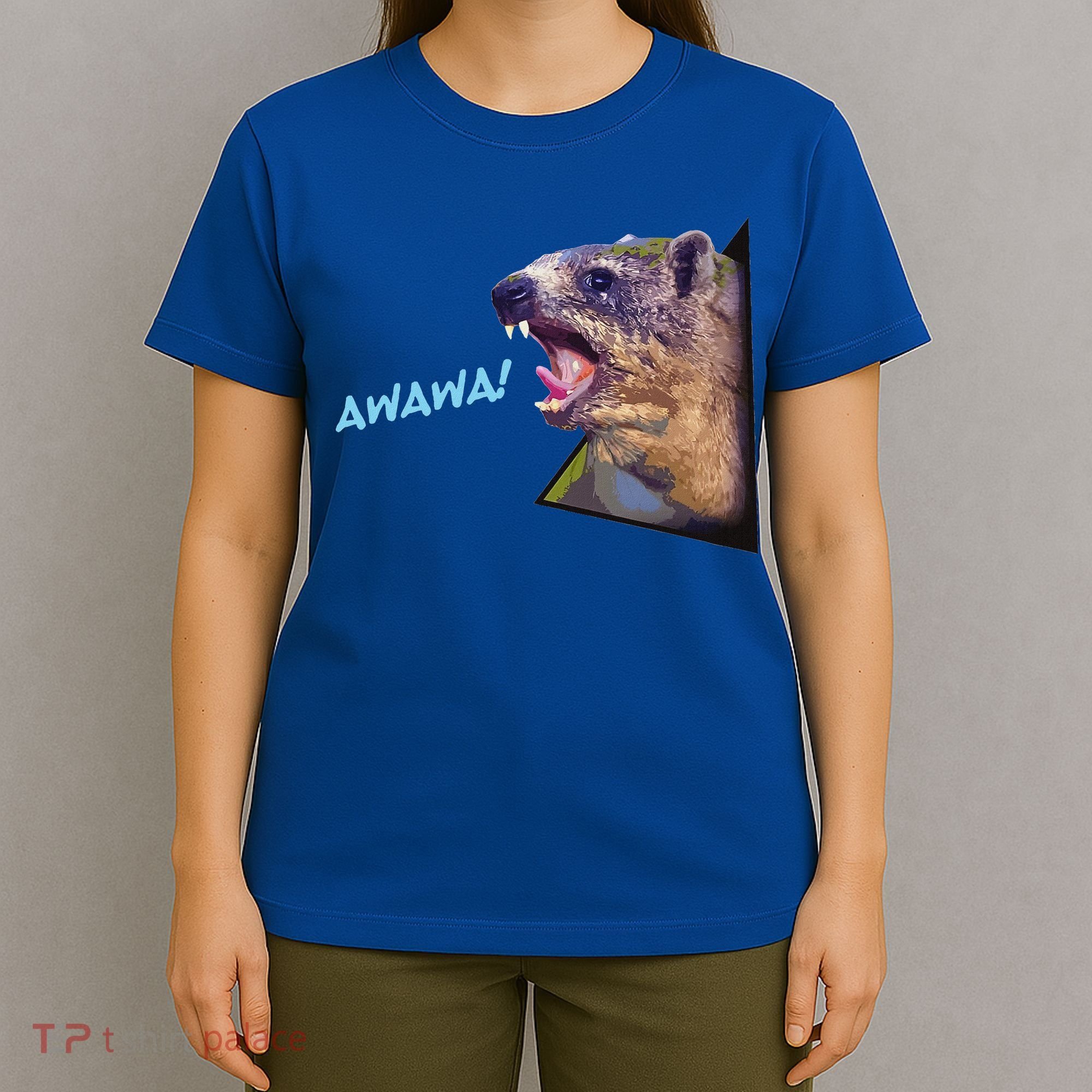 Mama Hyrax Screaming Mom Hyrax T-Shirt