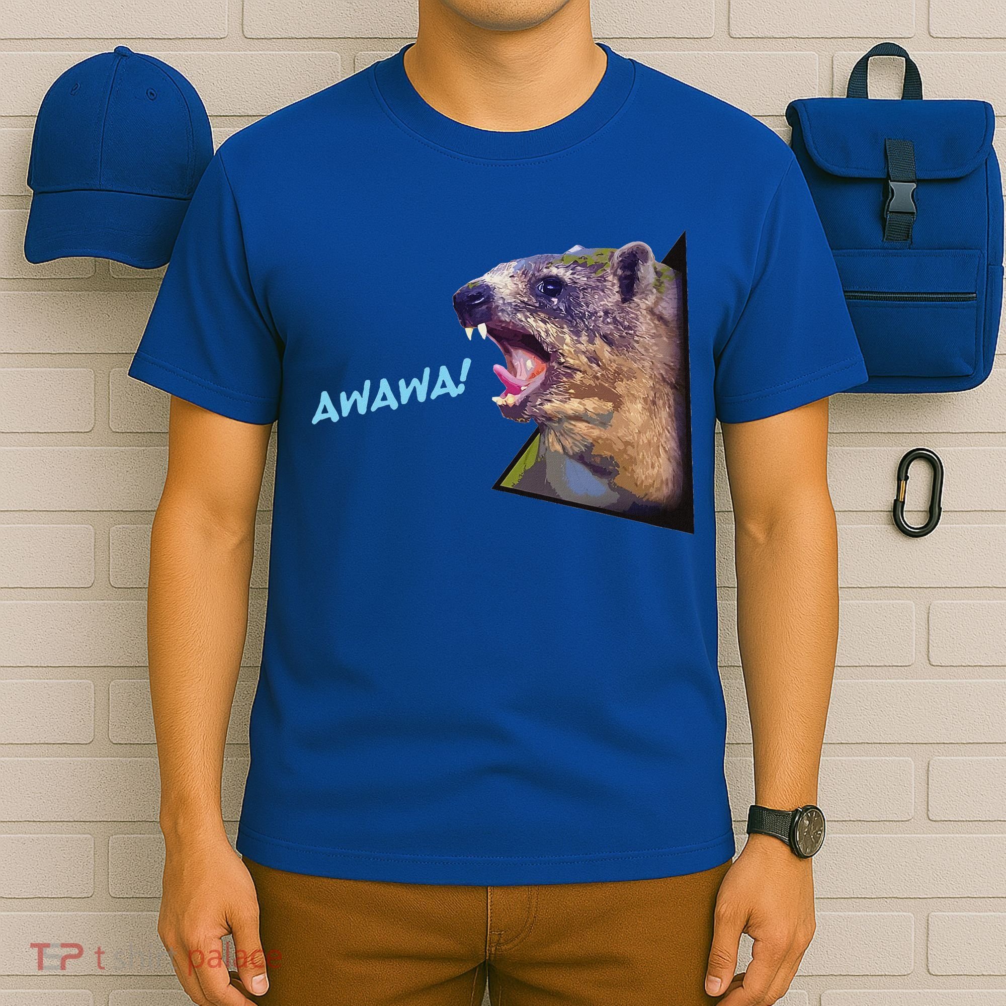 Mama Hyrax Screaming Mom Hyrax T-Shirt