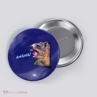 Mama Hyrax Screaming Mom Hyrax Button thumb 0