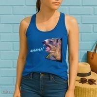 Mama Hyrax Screaming Mom Hyrax Women's Tank Top thumb 2