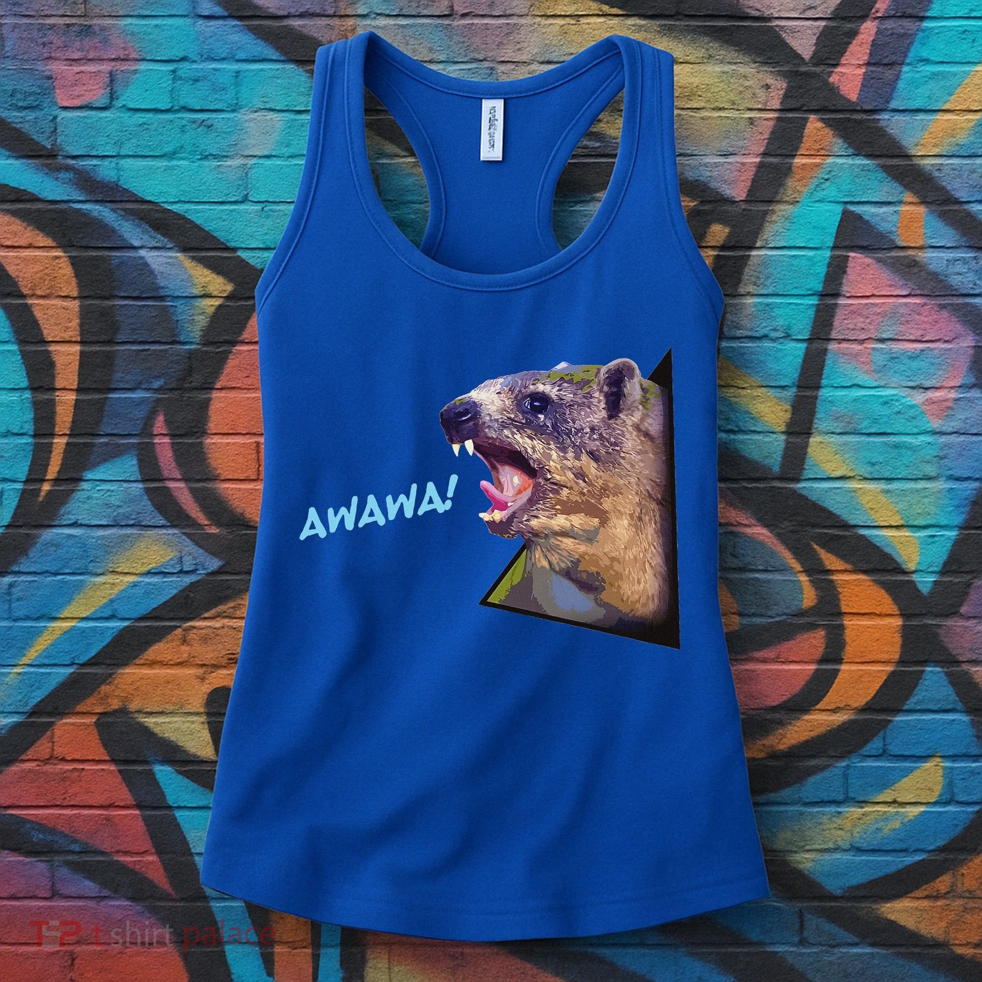 Mama Hyrax Screaming Mom Hyrax Women's Tank Top