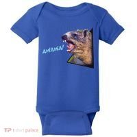 Mama Hyrax Screaming Mom Hyrax Baby Bodysuit thumb 0