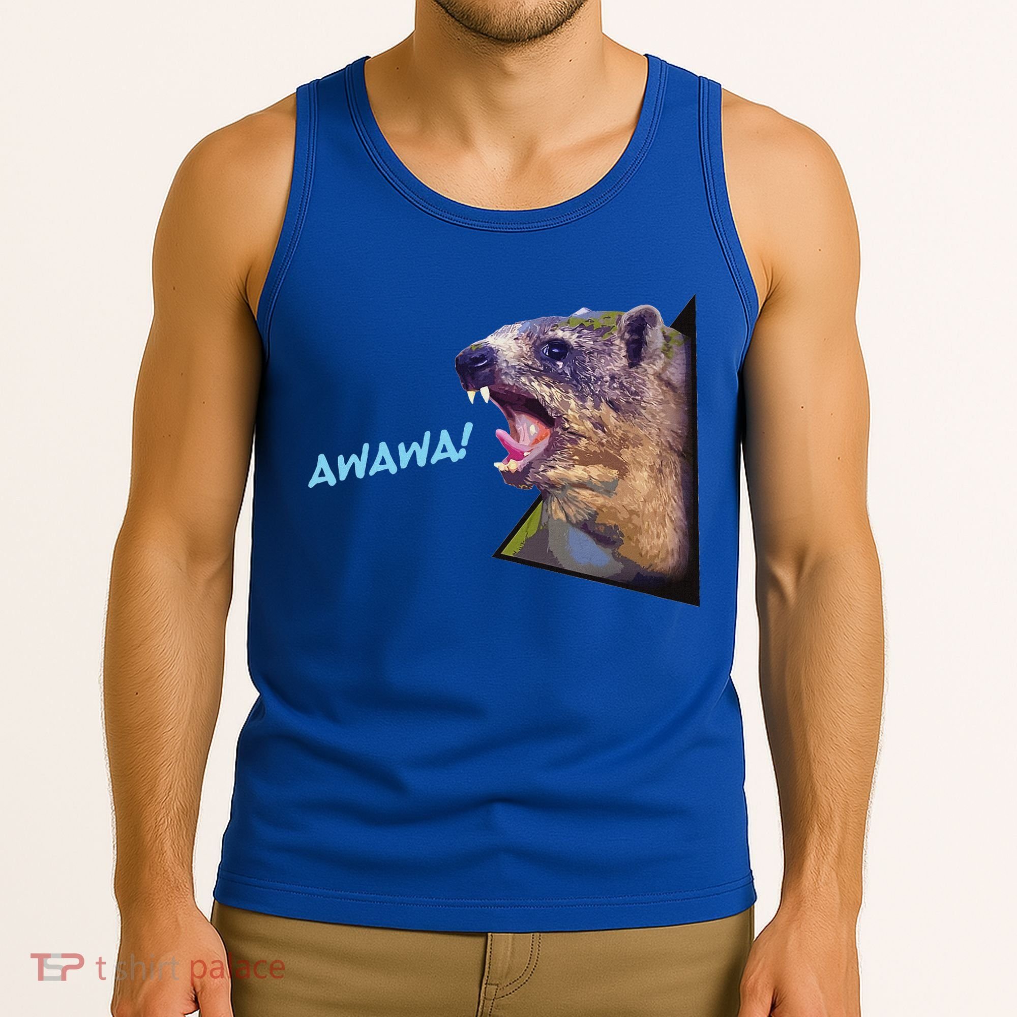Mama Hyrax Screaming Mom Hyrax Tank Top
