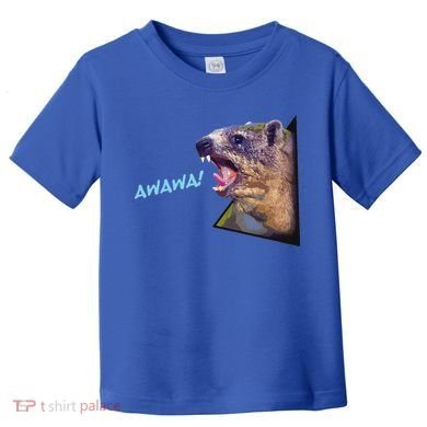 Mama Hyrax Screaming Mom Hyrax Toddler T-Shirt