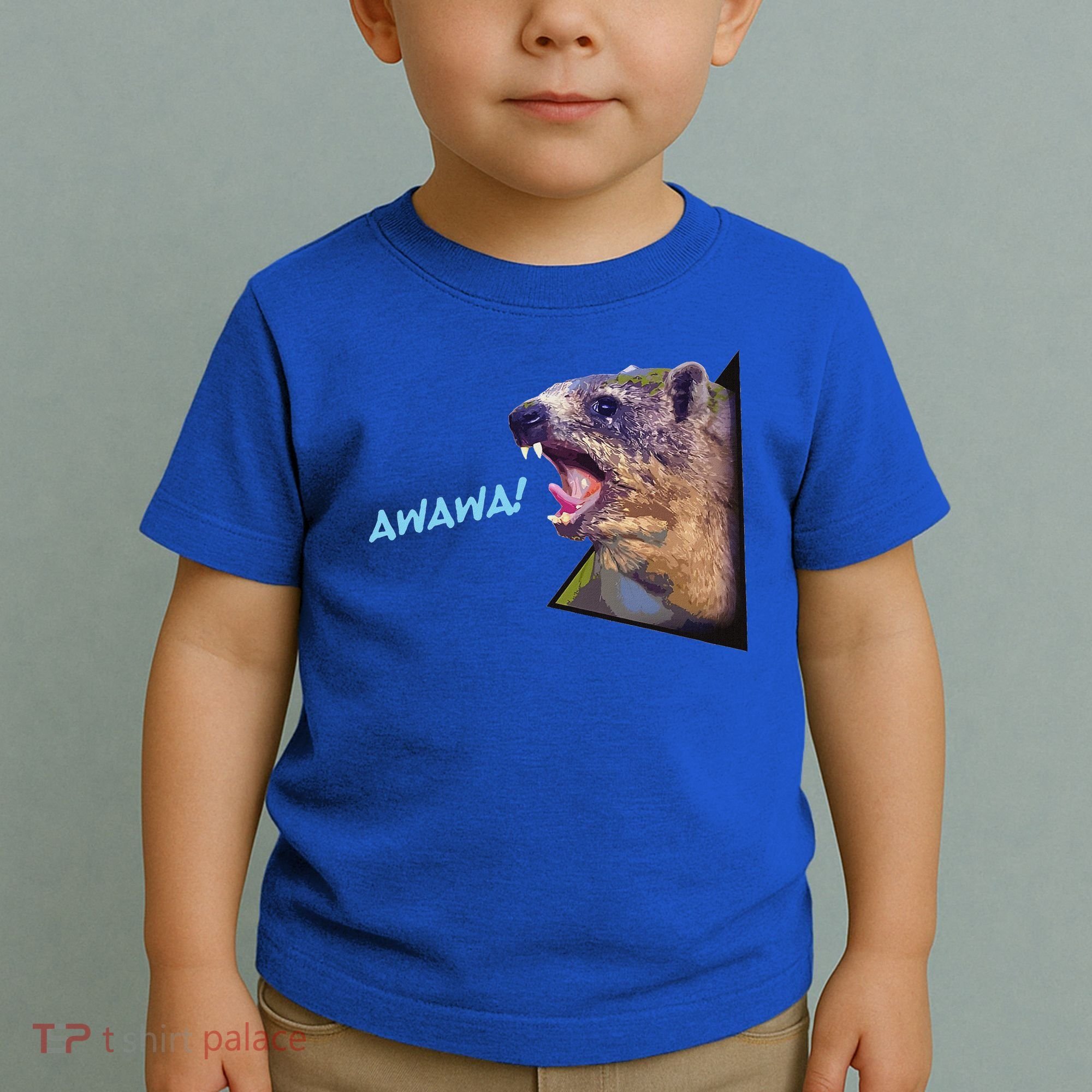 Mama Hyrax Screaming Mom Hyrax Toddler T-Shirt